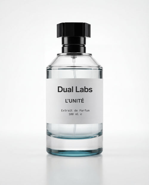 Dual Labs L’Unité fragrance bottle